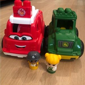 Mega bloks Vehicle Set with extra building blocks